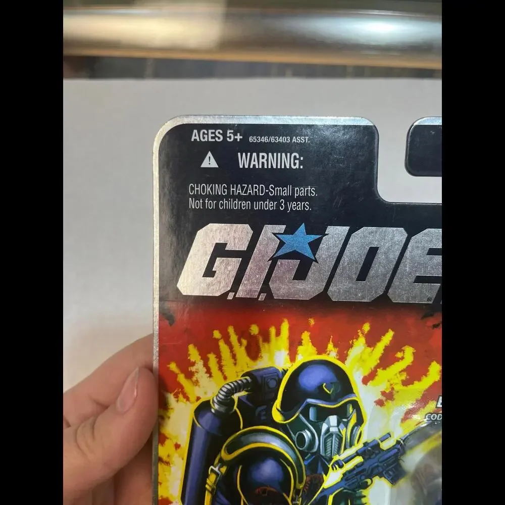 GI JOE 25th ANNIVERSARY‎ ELITE INFANTRY COBRA AIR TROOPER 3.75
